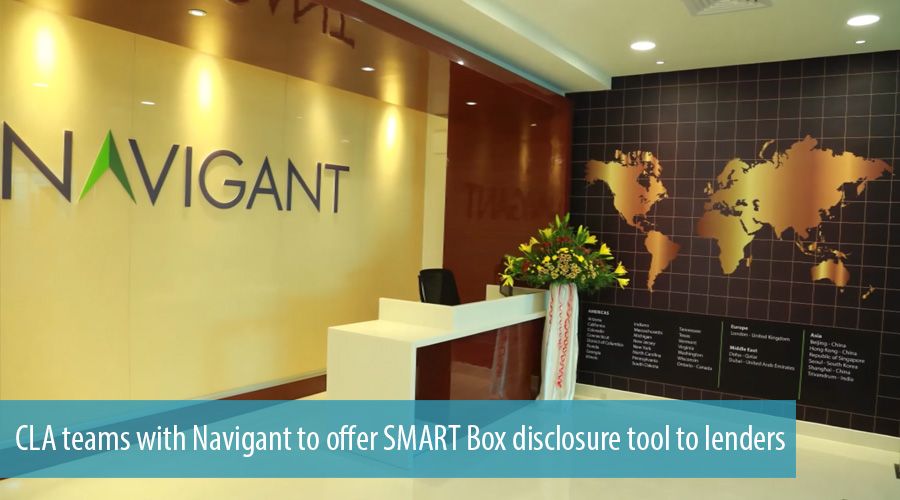 CLA teams with Navigant to offer SMART Box disclosure tool to lenders