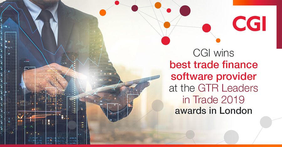 CGI wins global award for its trade finance software