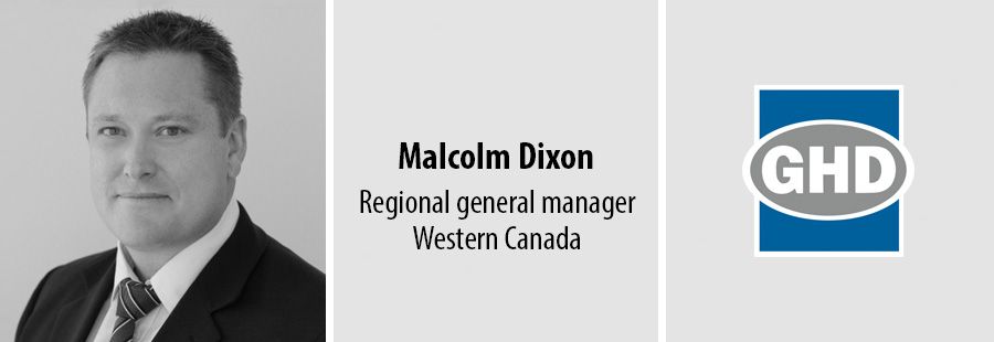 Malcolm Dixon, Regional general manager for Western Canada, GHD