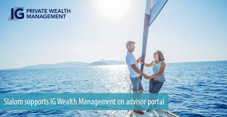 Slalom supports IG Wealth Management on advisor portal