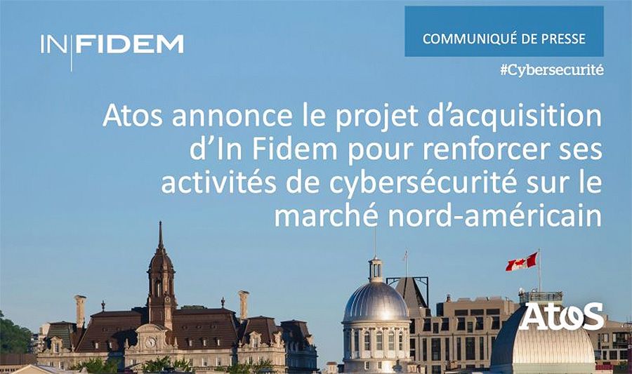 Atos acquires Montreal cybersecurity firm In Fidem