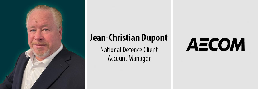 Jean-Christian Dupont joins Aecom as national defence client account manager