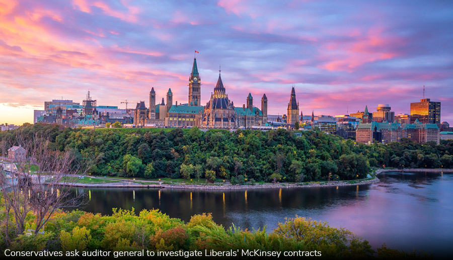 Conservatives ask auditor general to investigate Liberals' McKinsey contracts