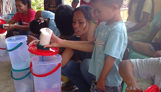 Royal HaskoningDHV offers water filters to Philippines