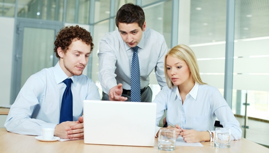 Average annual salary of young professionals and middle managers