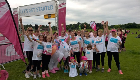 Reality HR takes part in Basingstoke Race for Life