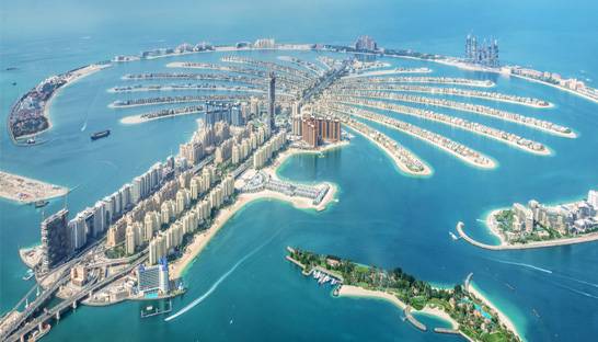 Prices of apartments and villas in Palm Jumeirah nearing record