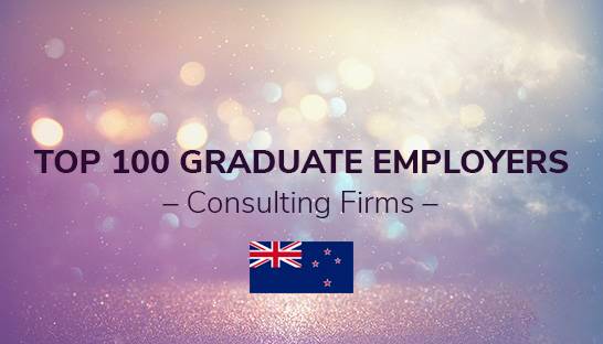 Top 100 graduate employers in Australia: Consulting Firms