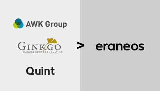 AWK, Ginkgo and Quint commence transition to Eraneos Group