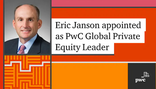 PwC appoints Eric Janson as global private equity leader