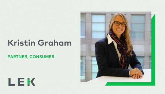 Kristin Graham joins L.E.K. as Partner