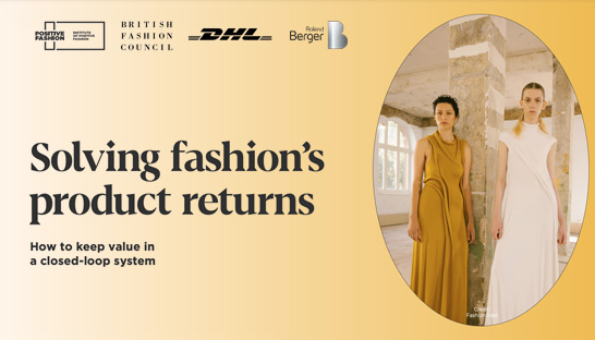 Digital tools and return charges key to cut UK fashion's carbon emissions