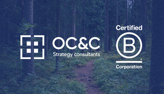 OC&C Strategy Consultants becomes certified B Corporation