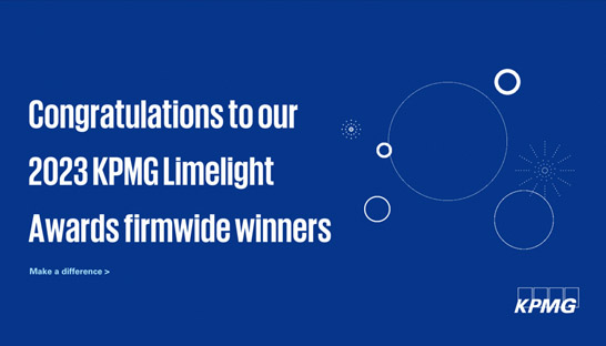 KPMG honours thirteen employees with annual Limelight Awards