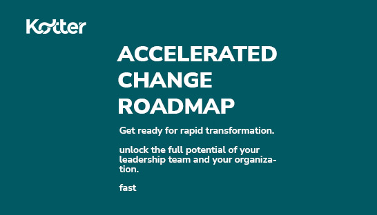 Kotter launches new strategic roadmap product 
