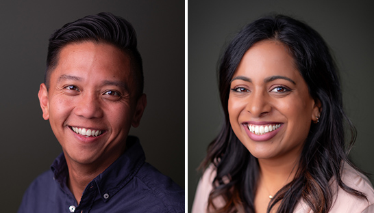 Slalom promotes Julian Lim and Radhini Sivanathan