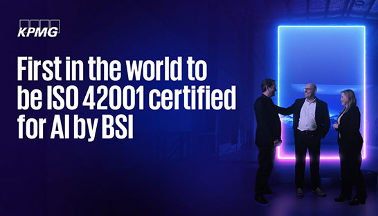 KPMG Australia achieves world-first in responsible AI certification