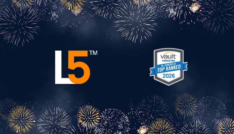 Level5 Strategy recognized on Vault Consulting 50 